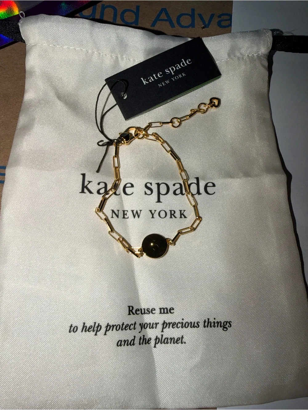 kate spade New York Gold Chain Bracelet - S